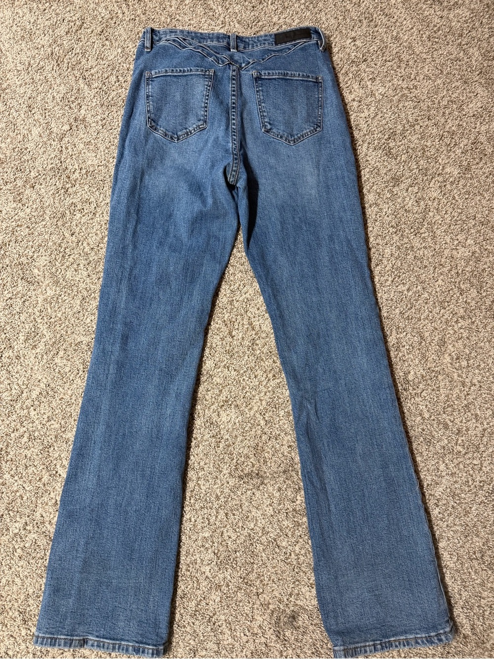 Rock & Roll Cowgirl Women's Medium Blue Flare Jeans